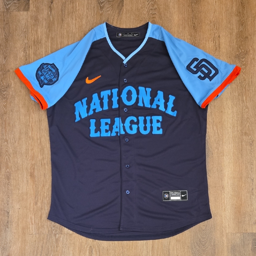 Jackson Merrill 2024 All Star Game San Diego Padres Stitched Mens Sizes New